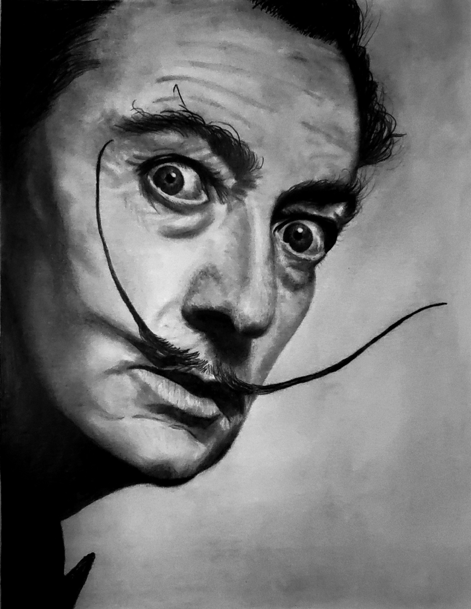 Graphite Portrait Example